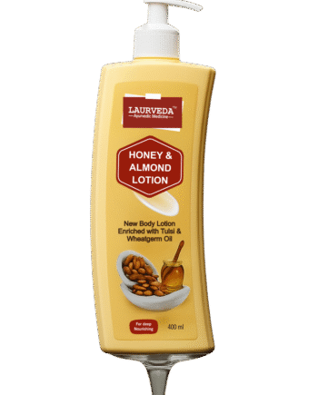 ✨ Laurveda Honey Almond Lotion – 400ml ✨